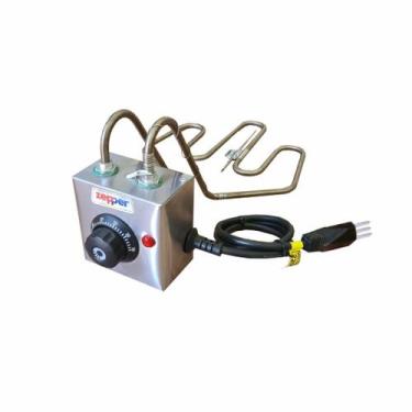 Imagem de Resistencia Fritadeira Eletrica 7 Litros Progas 127v 220v 2, Cromado, 