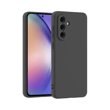 Imagem de Capa Slim Matte Preta De TPU Macio Para Samsung Galaxy A26 A17 5G - NO