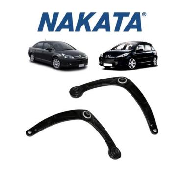 Imagem de Bandeja Suspensão Sem Pivô Nakata Peugeot 306 Dianteira Esquerda+Direi