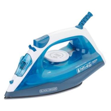 Imagem de Ferro a Vapor BlackDecker 1200W Base Antiaderente 110V, 110V