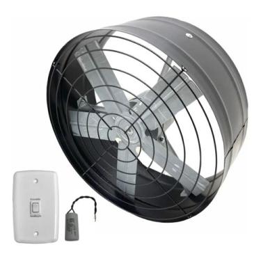 Imagem de Exaustor Ventilador 40cm Blindado Alta Vazão Para Cozinha Churrasqueir