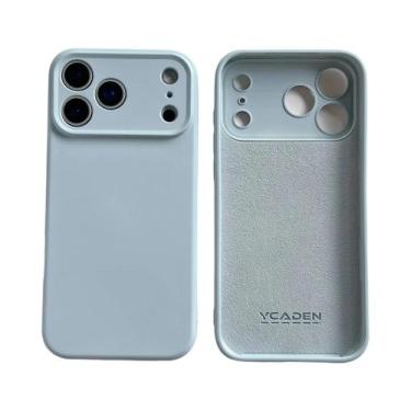 Imagem de Capa De Silicone Líquido De Luxo À Prova De Choque Para iPhone 17 16 p