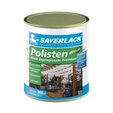 Imagem de Verniz Polisten Base Água Sayerlack Stain Natural 900m Acqua