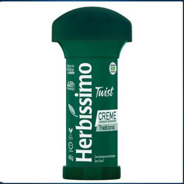 Imagem de Desodorante Antitranspirante Herbíssimo Creme Twist 45g Tradicional