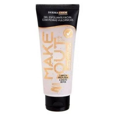 Imagem de Dermachem Gel Esfoliante Facial com Pedras Vulcânicas Make Out 100g