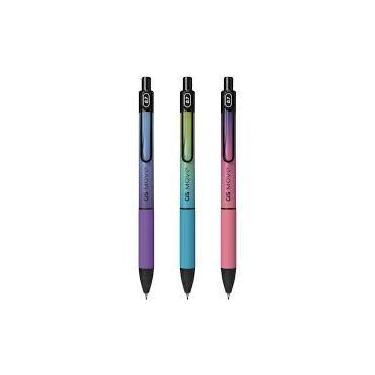 Imagem de Lapiseira CIS MOVE 0,7 mm com Borracha e Clip de Metal, Azul