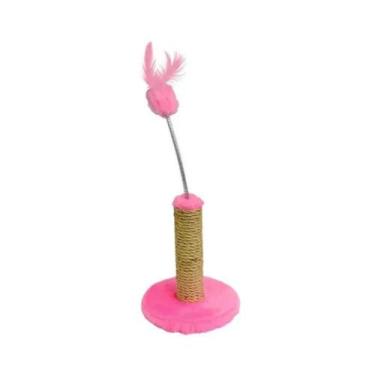 Imagem de Arranhador redondo para gato filhote  - Wi Master, Rosa