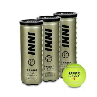 Imagem de Bola de Tênis Inni Grand Clay - Pack com 3 Tubos