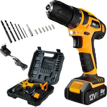 Imagem de Parafusadeira e Furadeira WAP a Bateria 12V