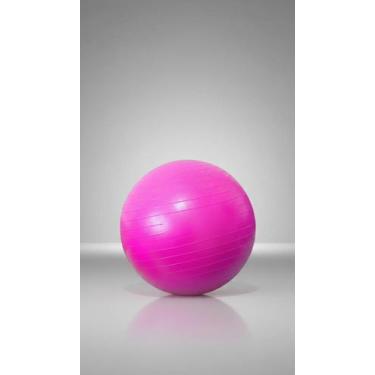 Imagem de Bola de Pilates e Yoga 55cm c/ Bomba Rosa - Congratulations Store