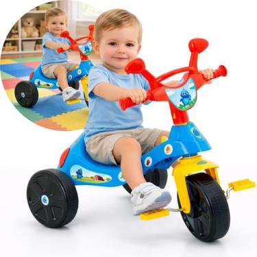 Imagem de Triciclo Infantil Velotrol Passeio Pedal Biemme Seguro 12 Meses Suport