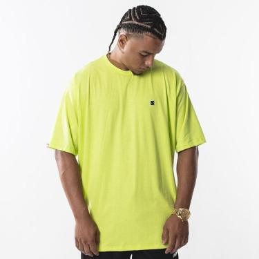 Imagem de Camiseta Basic Patch Neon Green-Masculino