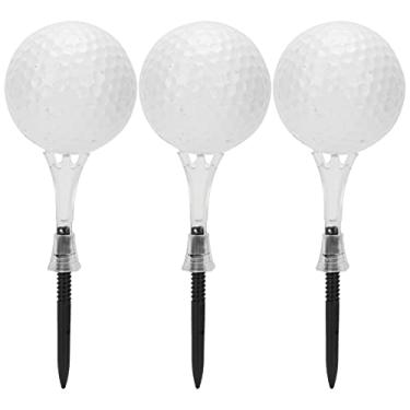 Imagem de Camisetas de Bola de Treinamento de Golf, 3 Peças de Camisetas de Golfe Ajustáveis Práticas para Gramado ao Ar Livre para Quintal