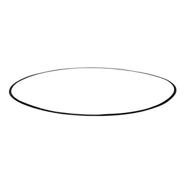 Imagem de Champion Sports Vinco Lacrosse feminino: Rino Flex Portátil Lacrosse Goal Crease - 4,7 m de diâmetro com vincos para todos os climas com pesos, estacas e bolsa de transporte