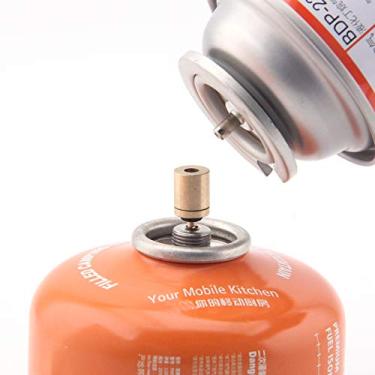 Imagem de Adaptador de refil de gás adaptador de refil de butano adaptador de enchimento de lata de butano adaptador para fogão de acampamento de mochila