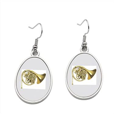 Imagem de Brinco trompete – Brincos pendentes para meninas – Presente de festa de aniversário dos namorados