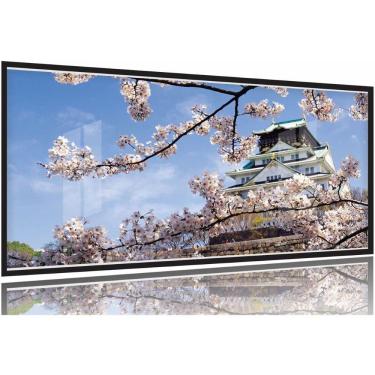 Imagem de Quadro Decorativo Cerejeira do Japão 130x60 Moldura Preta 2x2