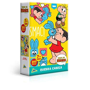 Imagem de Turma da Mônica - Mônica e Sansão - Quebra-cabeça - 200 peças - Toyster Brinquedos