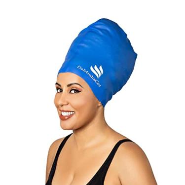 Imagem de Touca Afro de Natação e Banho Muito Volumosos Adulto Daminhacor