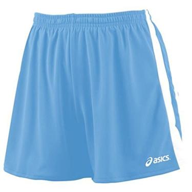 Imagem de ASICS Short feminino Medley, Shorts de Corrida, Columbia, azul e branco, X-Small