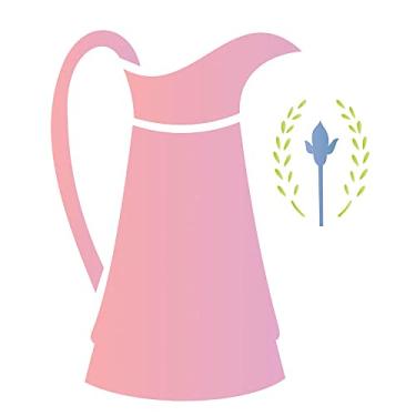 Imagem de Stencil de Acetato para Pintura OPA 15 x 20 cm - 1758 Jarra