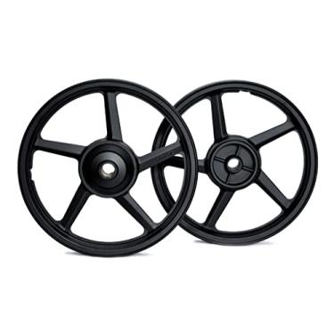 Imagem de Par de Rodas de Liga Leve 5 Palitos Dianteira Tambor Ybr/Factor