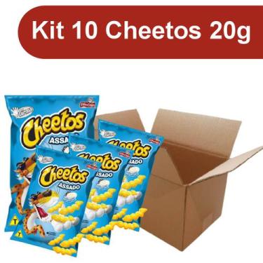 Imagem de Kit 10 Cheetos Assado Requeijão 20G - Elma Chips