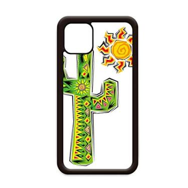 Imagem de Capa de celular com elemento de cultura do México pintado à mão para iPhone 11 Pro Max