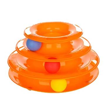 Imagem de Brinquedo Interativo Para Gatos Torre Bolinhas Corre Corre