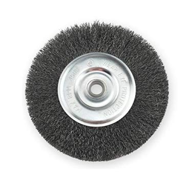 Imagem de IVY Classic 39052 mandril de 10 cm x 1/2-3/8 polegada, roda de arame para bancada de aço carbono - 0,012 polegadas grossa, 1/cartão