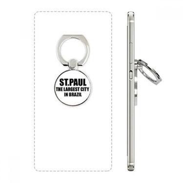 Imagem de Suporte ajustável para anel de telefone ST.Paul, a maior cidade do Brasil