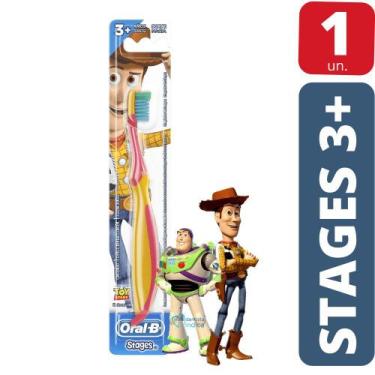Imagem de Escova Dental Infantil Oralb Stages 3+ Toy Story