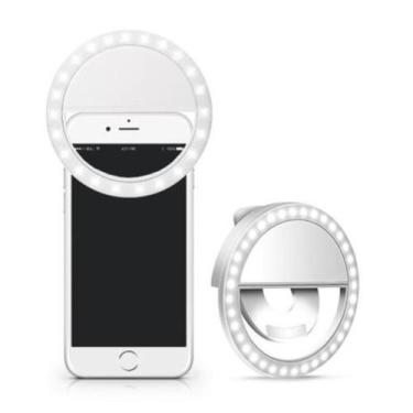 Imagem de Selfie Ring Light Led Para Smartphone ( Cor Branca ) - Live Love