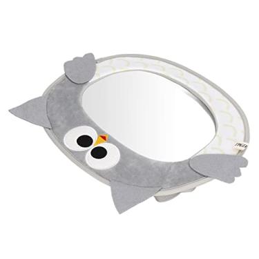 Imagem de Espelho Retrovisor para bebê, Amplo Campo de Visão, Seguro, Durável, Espelho Retrovisor para bebê, Espelho Convexo para Vários Tipos de Carro (Coruja)