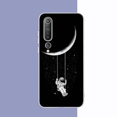 Imagem de Capa de telefone Moon Astronaut para Samsung S21 A10 para Redmi Note 7 9 para Huawei P30Pro Honor 8X 10i capa, A1, For Honor 8X