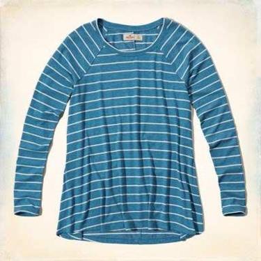 Imagem de Hollister Blusa Feminina Listrada