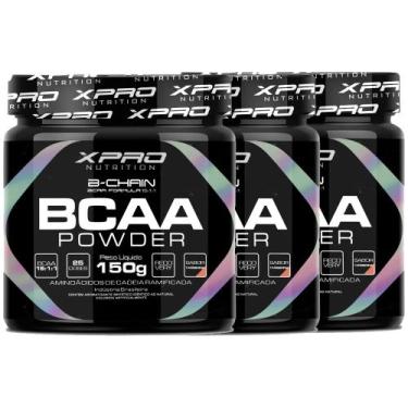 Imagem de Kit 3X Bcaa Powder 150G - Xpro Nutrition