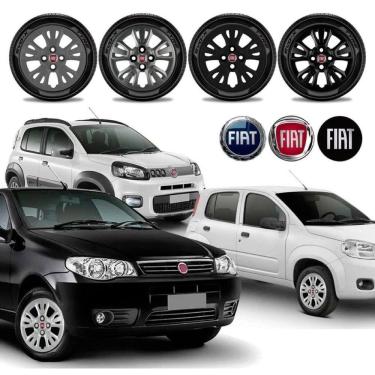 Imagem de Jogo calota Fiat Palio Uno Way Fire Celebration 11 14 Aro 14
