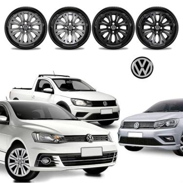 Imagem de Jogo calota Vw Gol G5 G6 G7 G8 Saveiro Voyage Aro 14