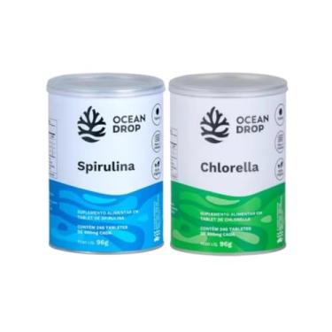 Imagem de Spirulina e Chlorella 240 Tabletes cada - Ocean Drop