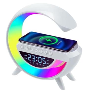 Imagem de G Speaker Smart Station Luminária Caixa De Som Com Relôgio
