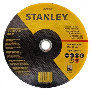 Imagem de Disco Aco Inox Stanley 9"X1/10"X7/8" - Fino 2,5mm