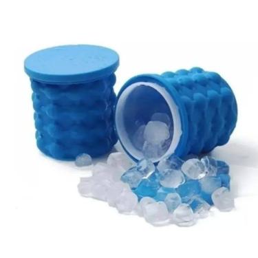 Imagem de Ice Bucket Silicone Hire Stores de 120 ml de cubos de gelo com tampa