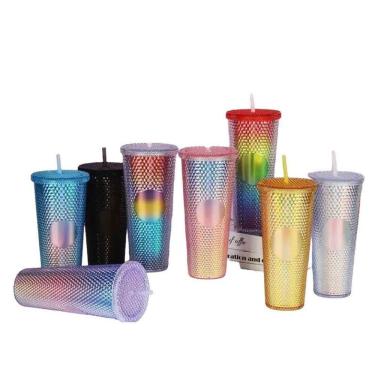 Imagem de Copo quente e frio, lâmpada estilo Starbucks, acrílico de 750 ml