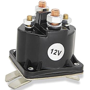 Imagem de Solenoide de reboque basculante - Relé solenoide de serviço intermitente - para números de peça SAZ4201GJ 7522 SAZ-4201ER 070009 190107 KTI Unidade KTI 391-2-C (12 V 4 Terminal 100 Amp)