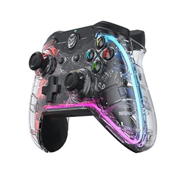 Imagem de Wired Pc Gaming Controller,BIGBIG WON Nintendo Switch pro Controller for tears of the kingdom Game,6-Axis Gyro,one key Wake-up,Macro,Turbo, Dual Shock, Custom Buttons,RGB Light for pc/switch lite/PS4