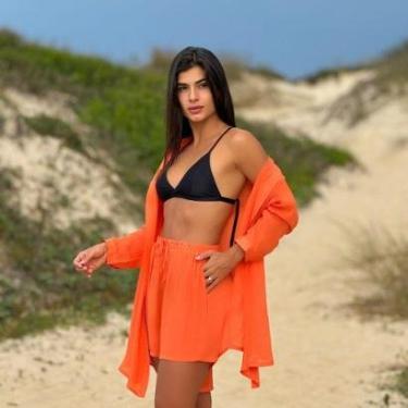 Imagem de SAÍDA DE PRAIA CAMISÃO E SHORT VERÃO-Feminino