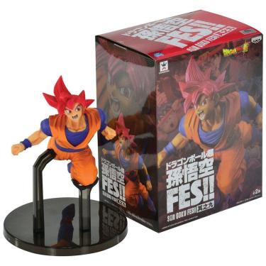 Imagem de Action Figure Dragon Ball Super Goku Fes Super Saiajin God