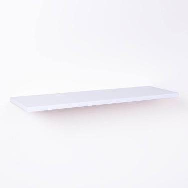 Imagem de Prateleira Branca Suporte Invisível Mercado das Prateleiras