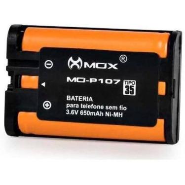 Imagem de Bateria Telefone Sem Fio Panasonic Tipo 35 3.6V 650Mah MO-P107 - Mox